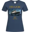 Жіноча футболка Titanic 1912 Темно-синій Жіноча футболка Titanic 1912 Темно-синій фото