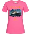 Жіноча футболка Titanic 1912 Яскраво-рожевий Жіноча футболка Titanic 1912 Яскраво-рожевий фото