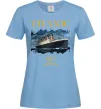 Жіноча футболка Titanic 1912 Блакитний Жіноча футболка Titanic 1912 Блакитний фото