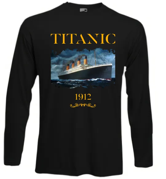 Лонгслив Titanic 1912 Черный фото