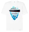Футболка Оверсайз Титанік айсберг 1912 Белый фото