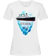 Женская футболка Титанік айсберг 1912 Белый Женская футболка Титанік айсберг 1912 Белый фото