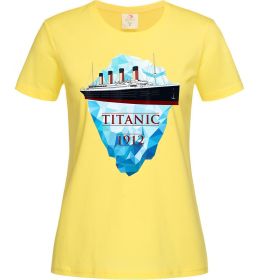 Женская футболка Титанік айсберг 1912