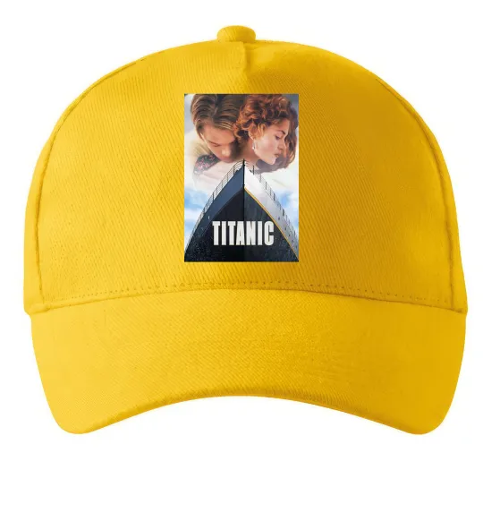 Кепка Титанік ретро Сонячно жовтий фото