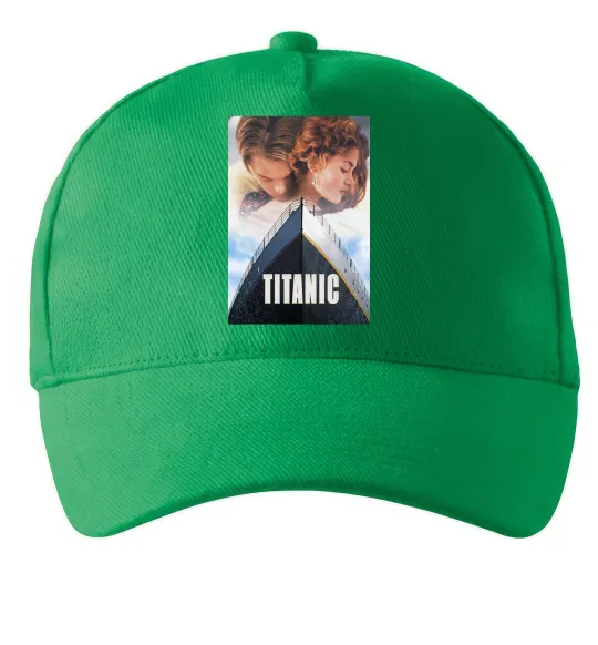 Кепка Титанік ретро Зелений фото