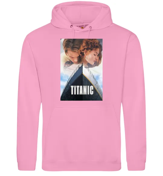 Чоловіча толстовка (худі) Титанік ретро Рожевий фото
