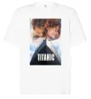 Футболка Оверсайз Титанік ретро Белый Футболка Оверсайз Титанік ретро Белый фото
