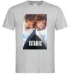 Мужская футболка Титанік ретро Серый Мужская футболка Титанік ретро Серый фото