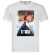 Мужская футболка Титанік ретро Белый Мужская футболка Титанік ретро Белый фото