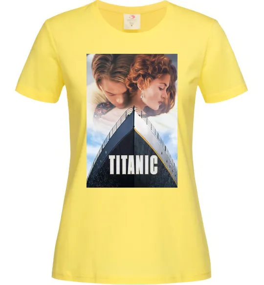 Жіноча футболка Титанік ретро Лимонний фото