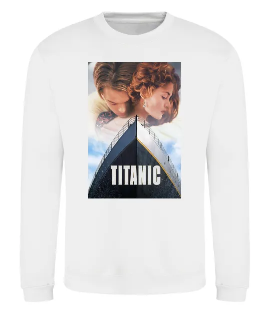 Свитшот Титанік ретро Белый фото
