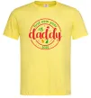 Мужская футболка First New Year as daddy Лимонный Мужская футболка First New Year as daddy Лимонный фото
