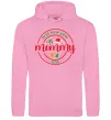 Женская толстовка (худи) First New Year as mommy Розовый Женская толстовка (худи) First New Year as mommy Розовый фото