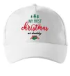 Кепка First Christmas as daddy Білий фото