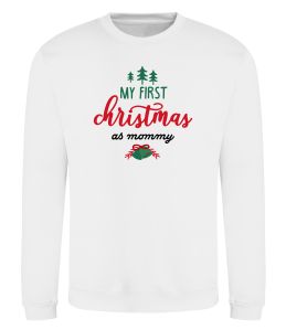Свитшот First christmas as mommy