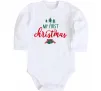Детский боди My first Christmas Белый Детский боди My first Christmas Белый фото