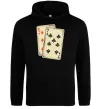 Чоловіча толстовка (худі) 6-7 cards Чорний Чоловіча толстовка (худі) 6-7 cards Чорний фото