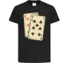 Дитяча футболка 6-7 cards Чорний Дитяча футболка 6-7 cards Чорний фото