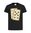 Дитяча футболка 6-7 cards Чорний фото