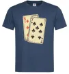 Чоловіча футболка 6-7 cards Темно-синій фото