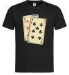 Чоловіча футболка 6-7 cards Чорний фото
