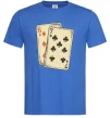 Чоловіча футболка 6-7 cards Яскраво-синій фото