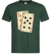 Чоловіча футболка 6-7 cards Темно-зелений фото