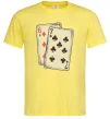 Чоловіча футболка 6-7 cards Лимонний фото