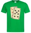 Чоловіча футболка 6-7 cards Зелений фото