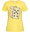 Жіноча футболка 6-7 cards Лимонний фото