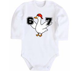 Детский боди Гусак 6-7