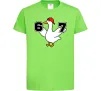 Детская футболка Гусак 6-7 Лаймовый Детская футболка Гусак 6-7 Лаймовый фото