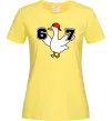 Женская футболка Гусак 6-7 Лимонный Женская футболка Гусак 6-7 Лимонный фото