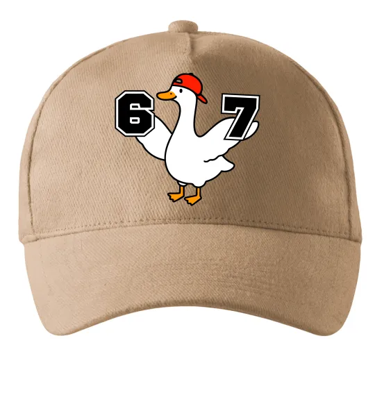 Кепка Гусак 6-7 Пісочний фото