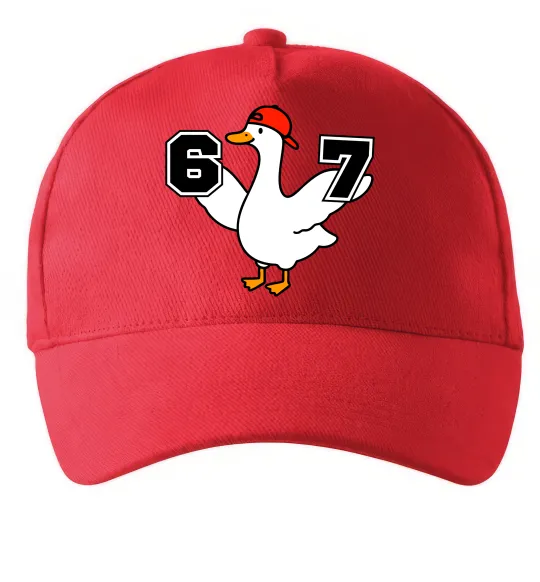 Кепка Гусак 6-7 Красный фото