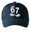 Кепка 67 руки Темно-синий Кепка 67 руки Темно-синий фото