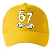 Кепка 67 руки Солнечно желтый Кепка 67 руки Солнечно желтый фото