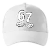 Кепка 67 руки Белый Кепка 67 руки Белый фото