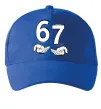Кепка 67 руки Ярко-синий Кепка 67 руки Ярко-синий фото