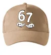 Кепка 67 руки Песочный фото