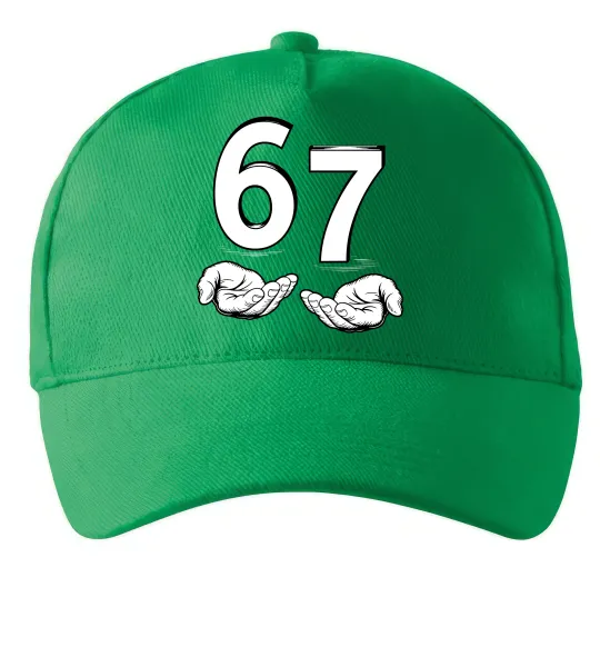 Кепка 67 руки Зеленый фото