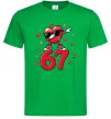 Чоловіча футболка Серце шість-сім Зелений Чоловіча футболка Серце шість-сім Зелений фото