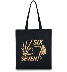 Эко-сумка Six seven skeleton
