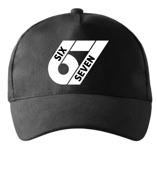 Кепка 67 six seven Чорний фото