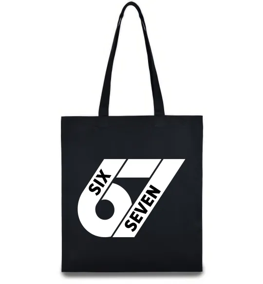 Эко-сумка 67 six seven Черный фото