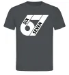 Чоловіча футболка 67 six seven Графіт фото