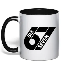 Чашка с цветной ручкой Чашка с цветной ручкой