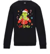 Детский Свитшот Грінч six seven Черный Детский Свитшот Грінч six seven Черный фото