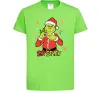 Детская футболка Грінч six seven Лаймовый Детская футболка Грінч six seven Лаймовый фото