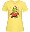 Женская футболка Грінч six seven Лимонный Женская футболка Грінч six seven Лимонный фото